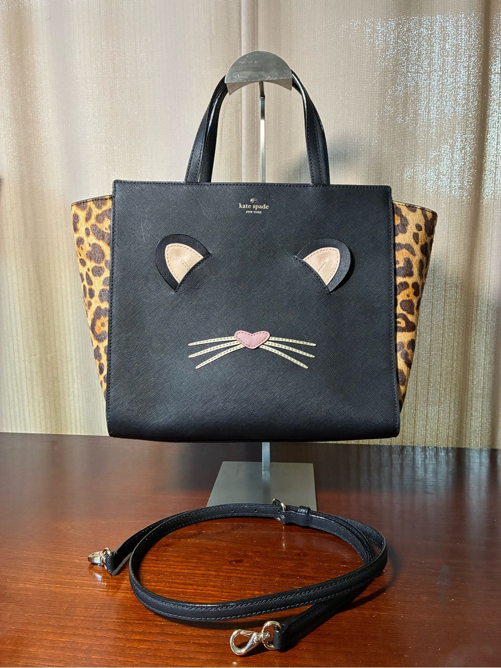 Kate Spade Hayden Run Wild Leather Satchel